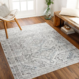 surya amelie aml 2380 light silver rug