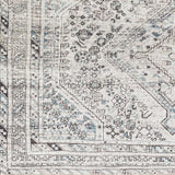 surya amelie aml 2380 light silver rug