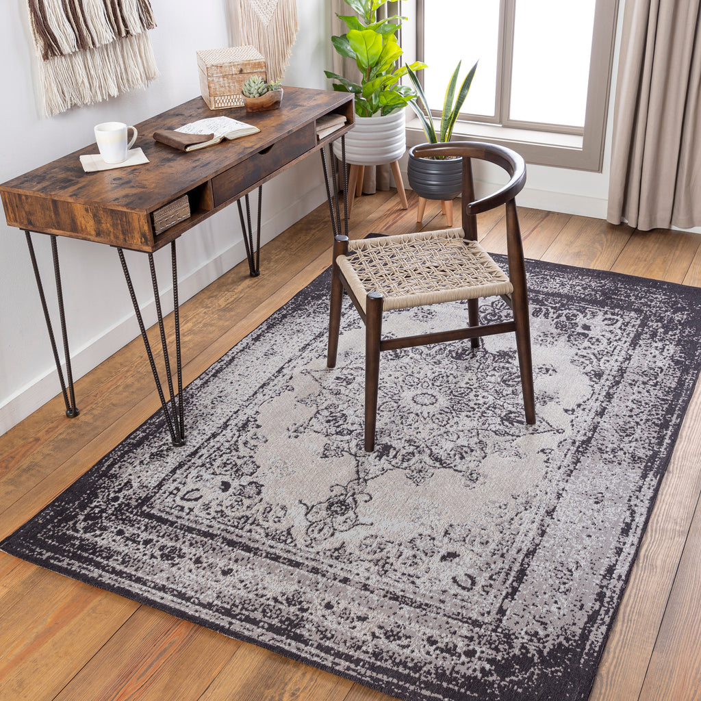 surya amsterdam ams 1030 black rug