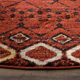 safavieh clearance amsterdam ams108d terracotta rug