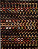 safavieh clearance amsterdam ams108p black rug
