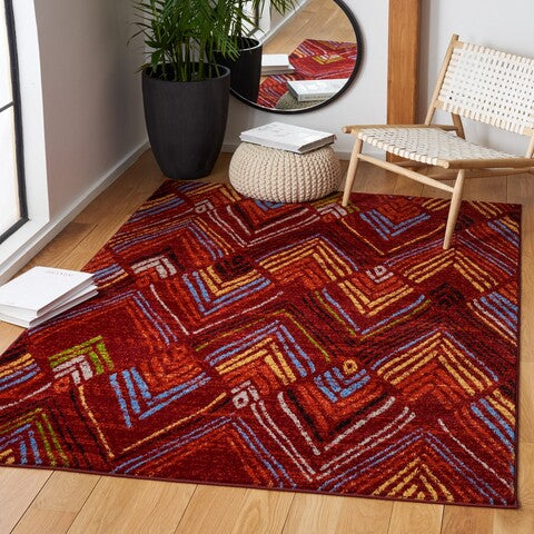 safavieh clearance amsterdam ams110q red rug