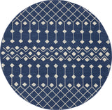 nourison grafix grf37 navy rug