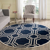 safavieh clearance amerhst amt411p navy rug