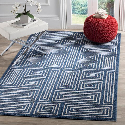 safavieh clearance amherst amt430p navy rug