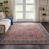 Nourison Ankara Global ANR02 Red Rug