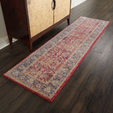 Nourison Ankara Global ANR02 Red Rug