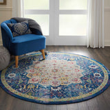 Nourison Ankara Global ANR03 Blue Rug