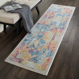 Nourison Clearance Ankara Global ANR04 Ivory/Multicolor Rug