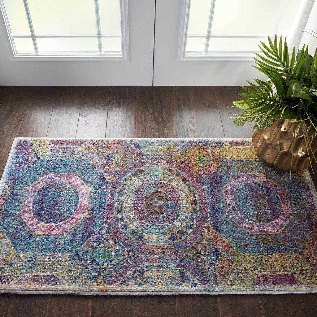 Nourison Ankara Global ANR05 Multicolor Rug