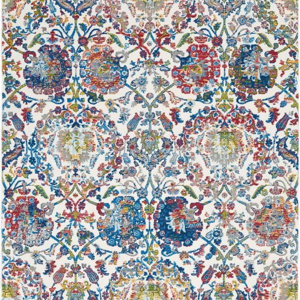 Nourison Ankara Global ANR06 Ivory/Blue Rug