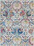 Nourison Ankara Global ANR06 Ivory/Blue Rug