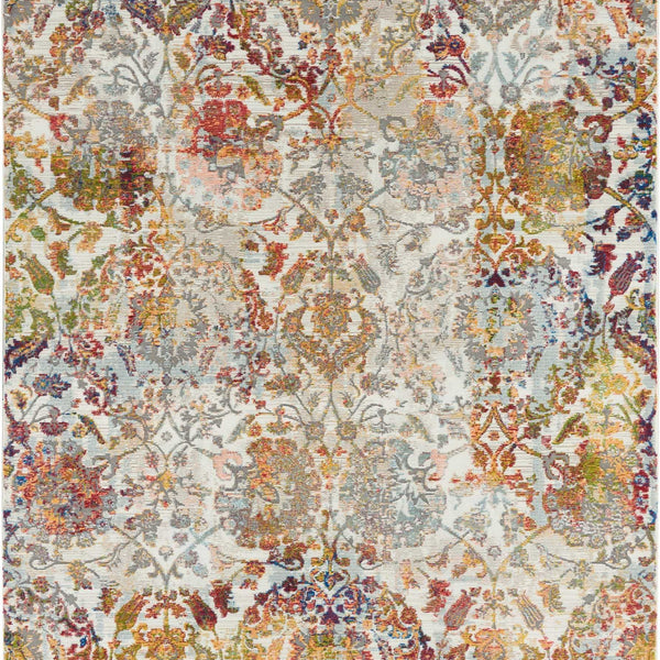 Nourison Ankara Global ANR06 Ivory/Orange Rug