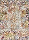 Nourison Ankara Global ANR06 Ivory/Orange Rug