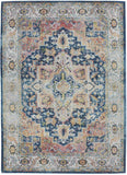 Nourison Ankara Global ANR11 Blue/Multicolor Rug