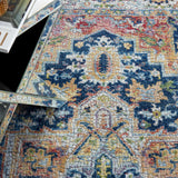 Nourison Ankara Global ANR11 Blue/Multicolor Rug