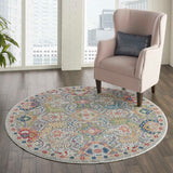 Nourison Ankara Global ANR12 Grey/Multicolor Rug