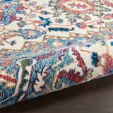 Nourison Ankara Global ANR15 Ivory Navy Rug