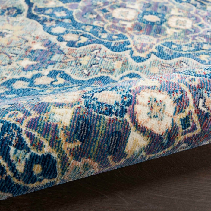 Nourison Ankara Global ANR16 Navy Multicolor Rug