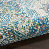 Nourison Ankara Global ANR17 Ivory Light Blue Rug