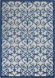 nourison aloha alh21 grey blue rug