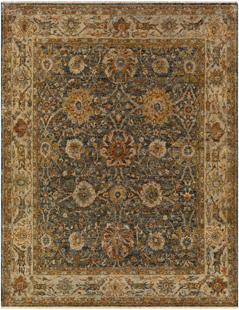 surya anatolia any 2301 dark green rug