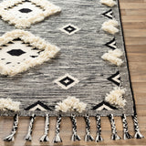 Surya Closeout Apache APA-2302 Black Rug