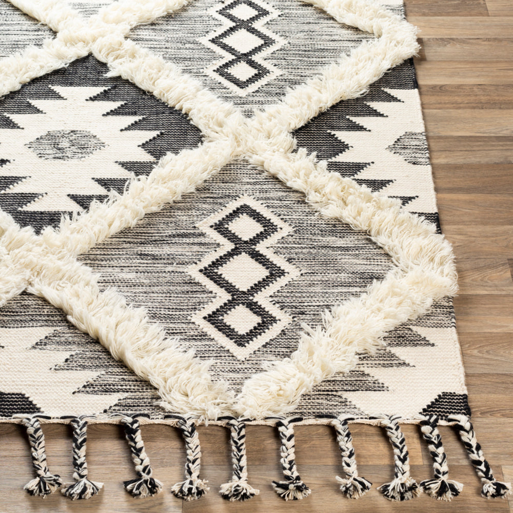 Surya rug co. | black rug | apache | rugs done right