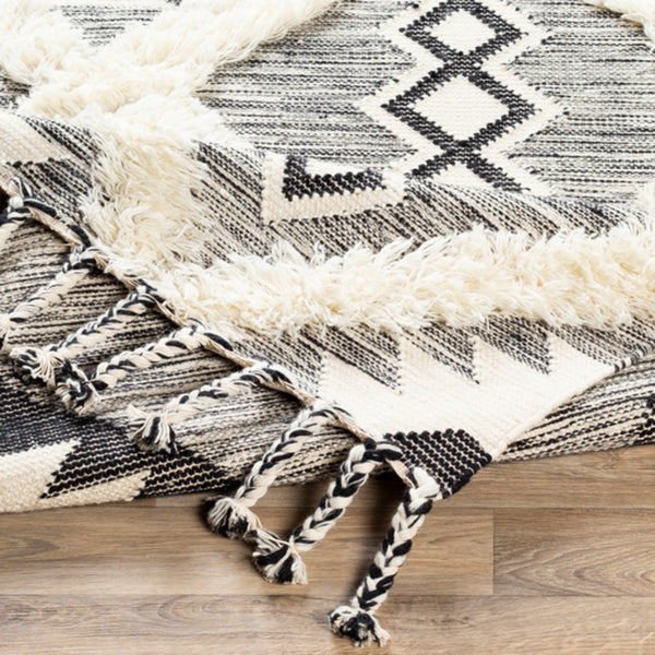 Surya rug co. | black rug | apache | rugs done right