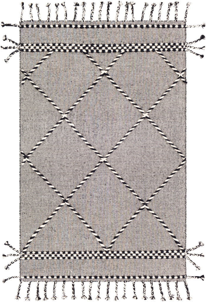 surya apache apa 2306 black rug