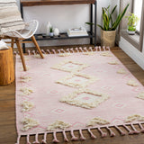 surya apache apa 2308 pink rug