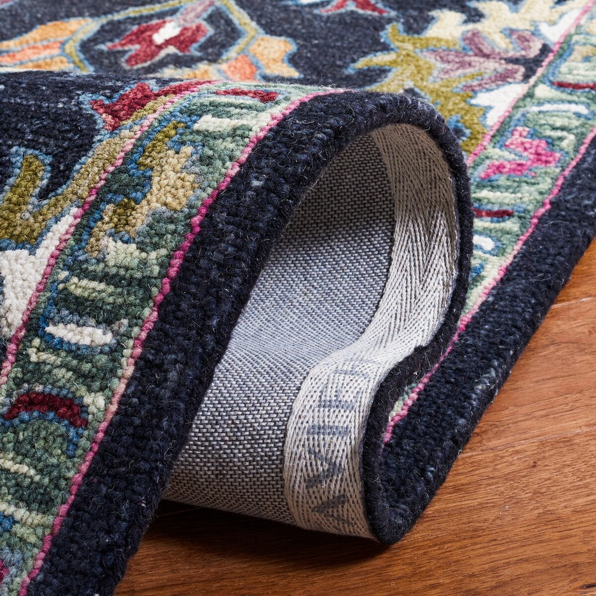 safavieh clearance aspen apn135z black rug