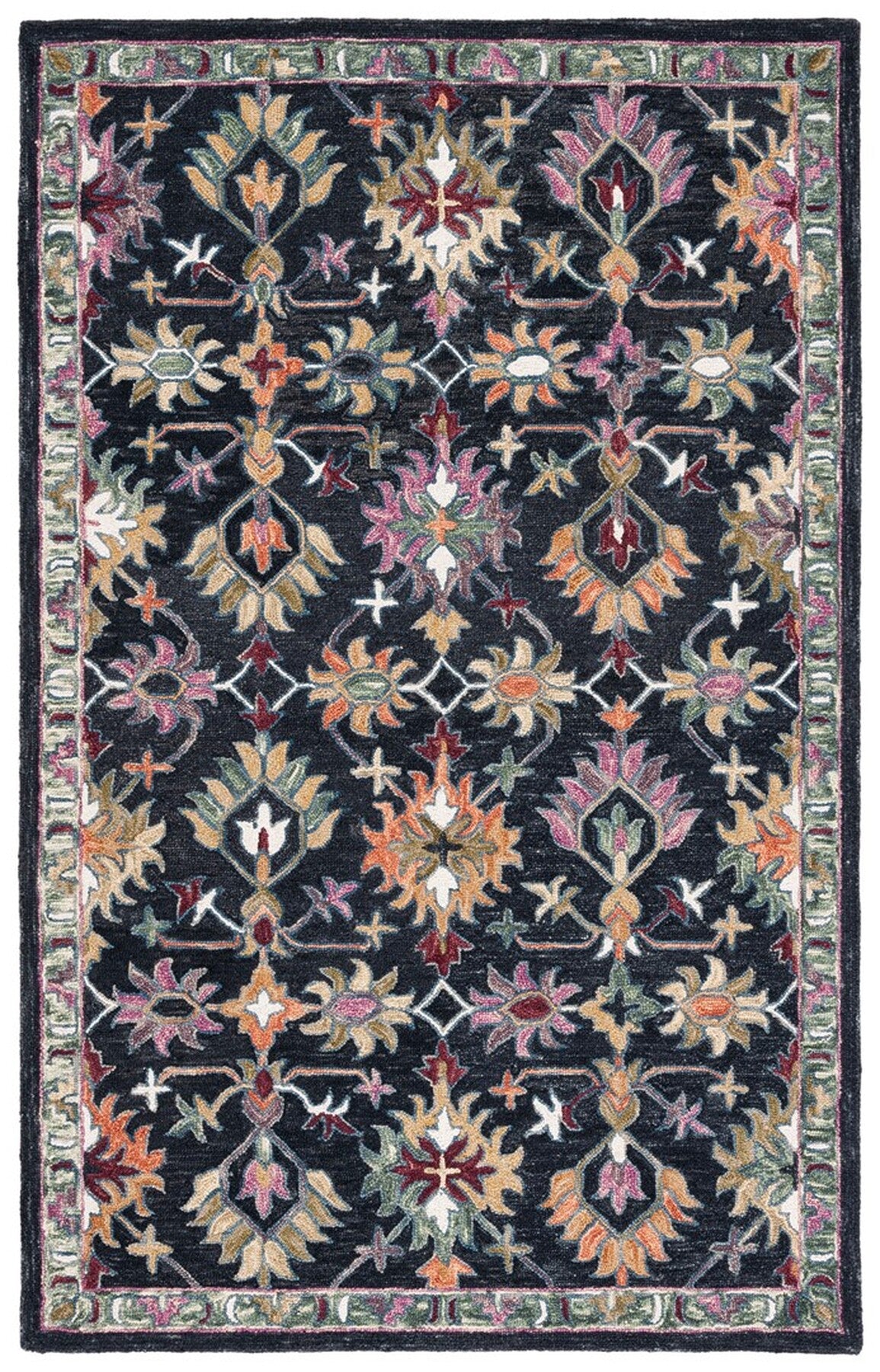 safavieh clearance aspen apn135z black rug
