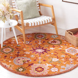 safavieh clearance aspen apn148p rust rug