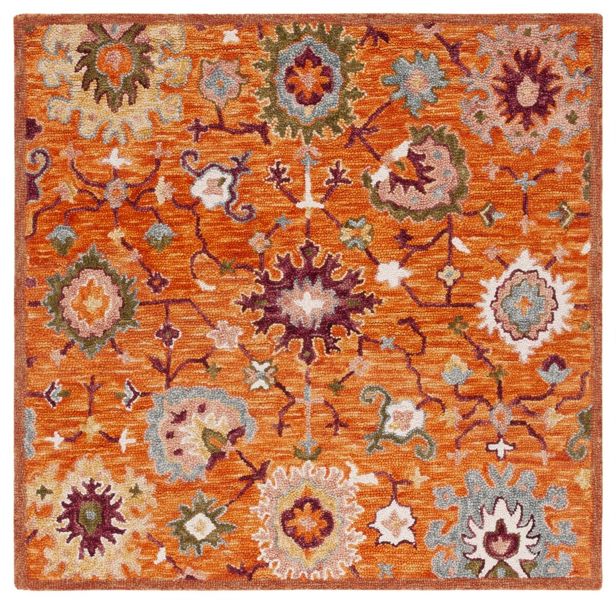 safavieh clearance aspen apn148p rust rug