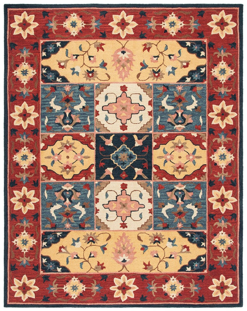 safavieh clearance aspen apn402q red rug