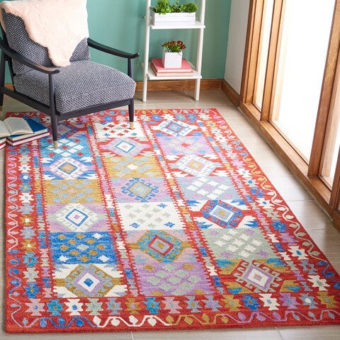 safavieh clearance aspen apn409q red rug