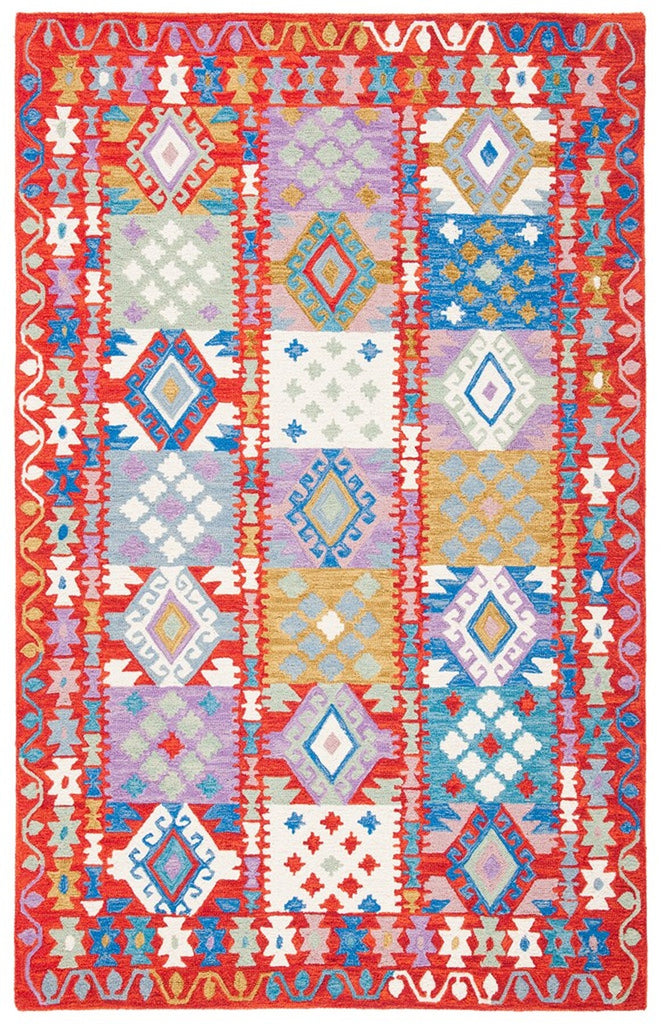 safavieh clearance aspen apn409q red rug
