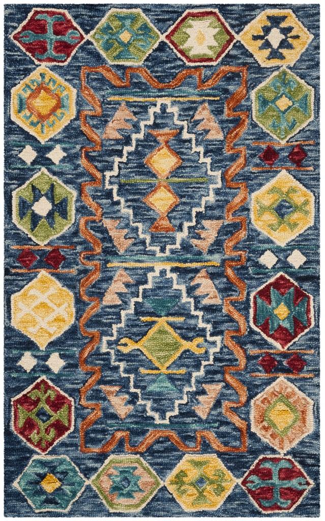 safavieh clearance aspen apn501a navy rug