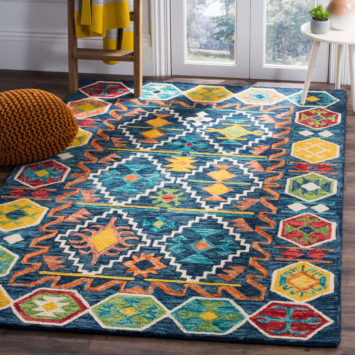 safavieh clearance aspen apn501a navy rug