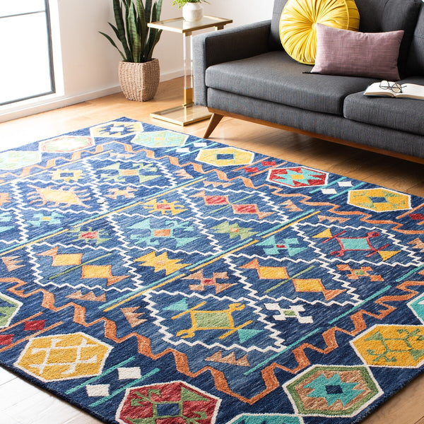safavieh clearance aspen apn501a navy rug