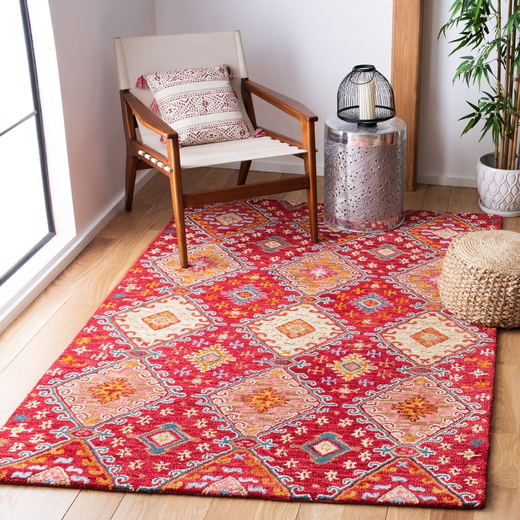 safavieh clearance aspen apn529q red rug