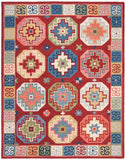 safavieh clearance aspen apn802q red rug