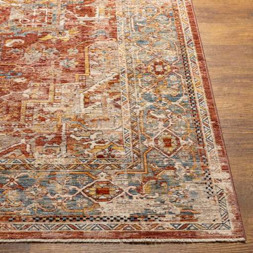 Surya Closeout Aspendos APS-2322 Red Rug
