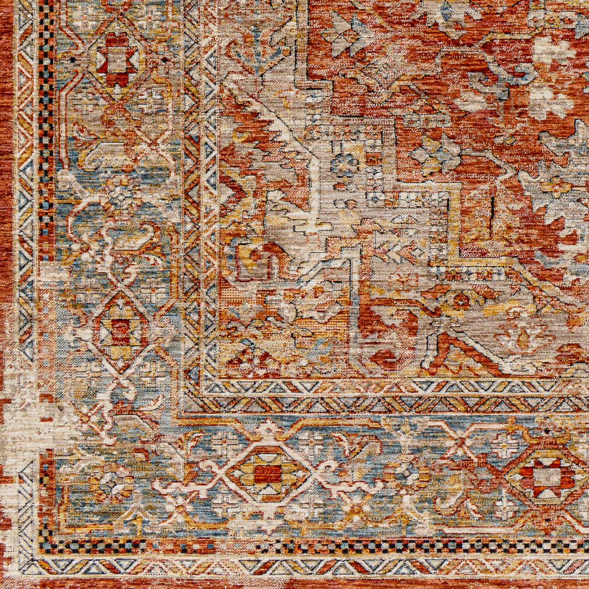 surya aspendos aps 2322 red rug