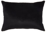nourison sofia ac203 black pillow