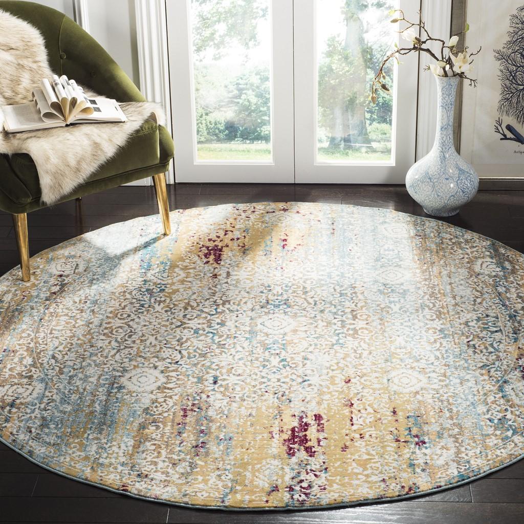 safavieh clearance aria ara183y yellow rug