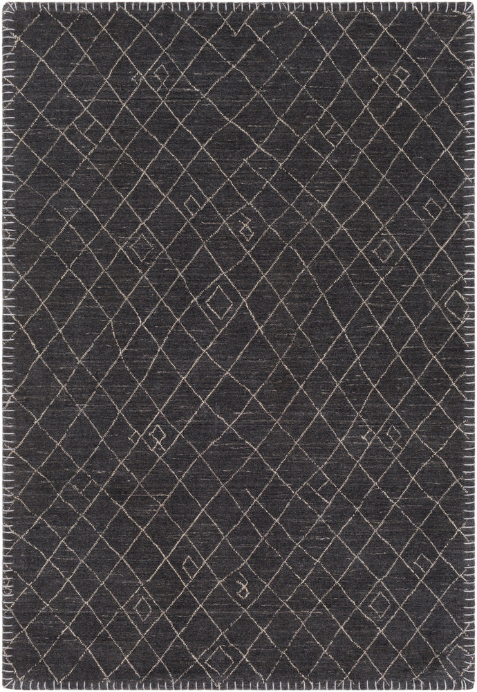 Surya rug co. | black rug | arlequin | rugs done right