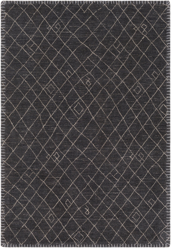 Surya rug co. | black rug | arlequin | rugs done right