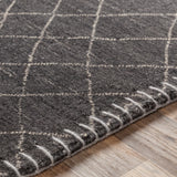 Surya rug co. | black rug | arlequin | rugs done right